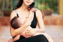 章子怡母性光环写真