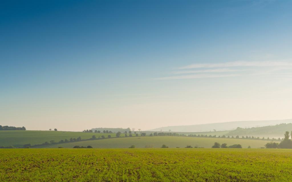 绿色震撼自然风景