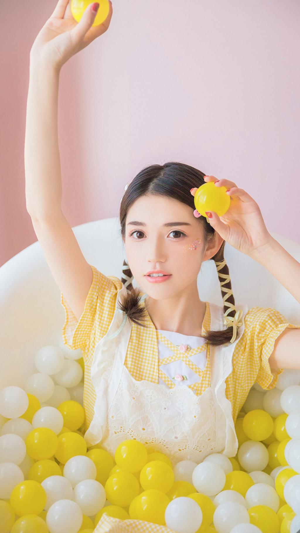 清新灵动美少女私房写真