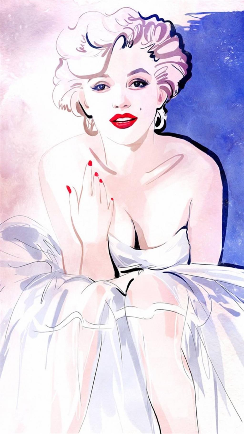 玛丽莲·梦露插画合集