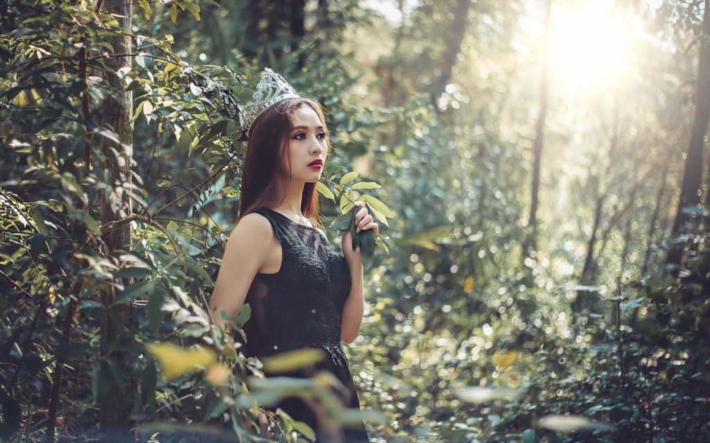 唯美优雅的女生