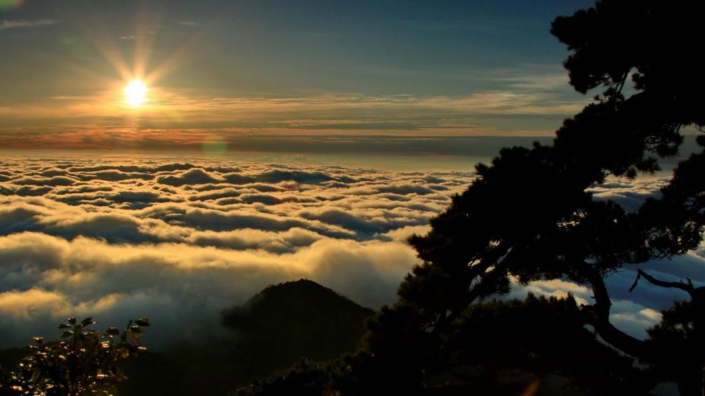 江西三清山日出美景