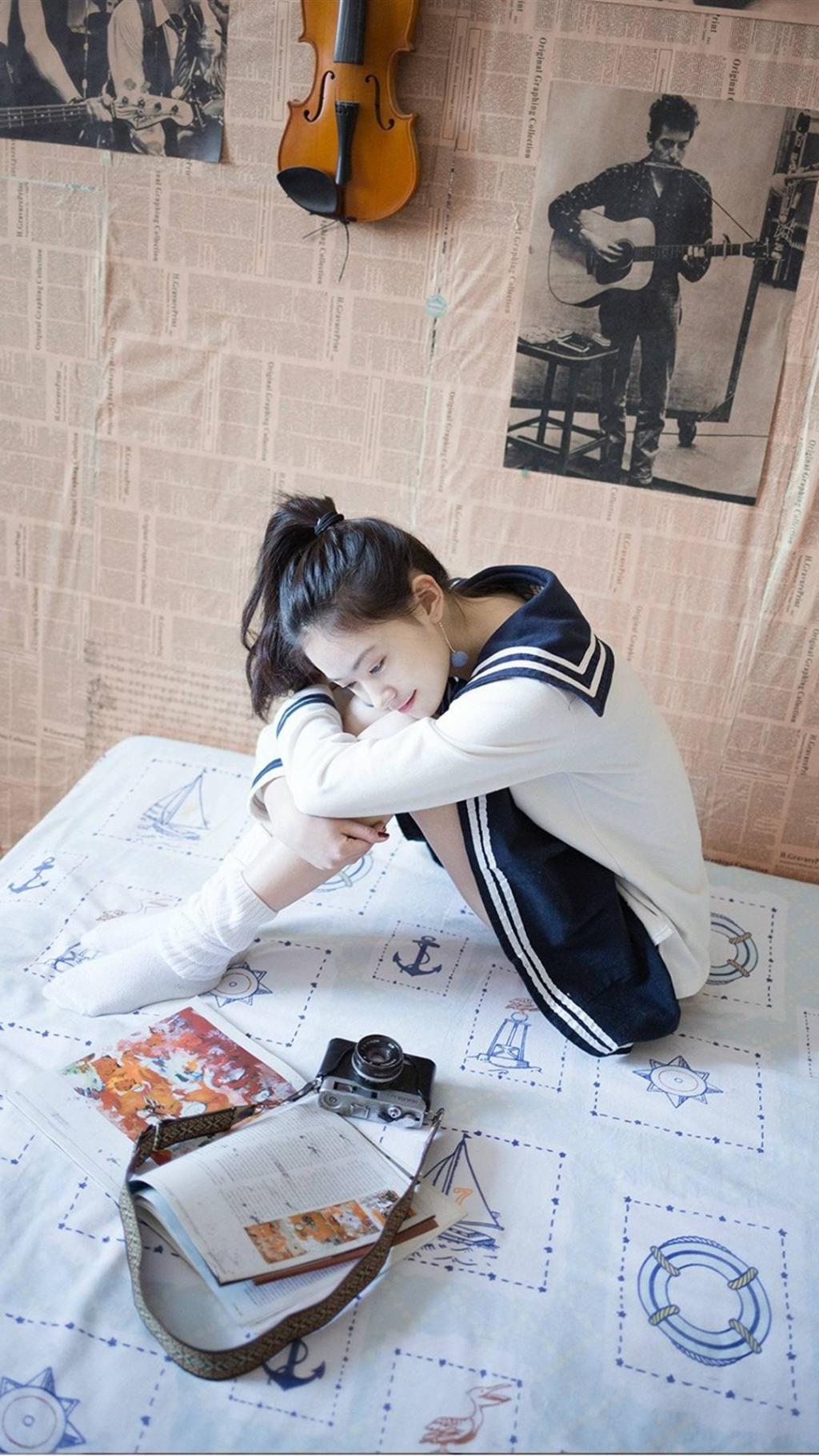 清纯学生妹气质写真