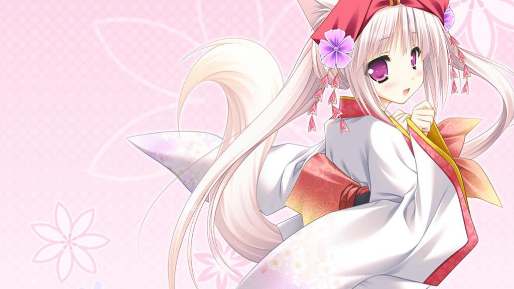 花之色的七芒星动漫美女