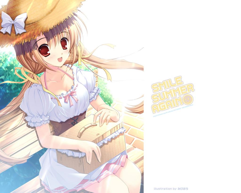 美少女插画图片