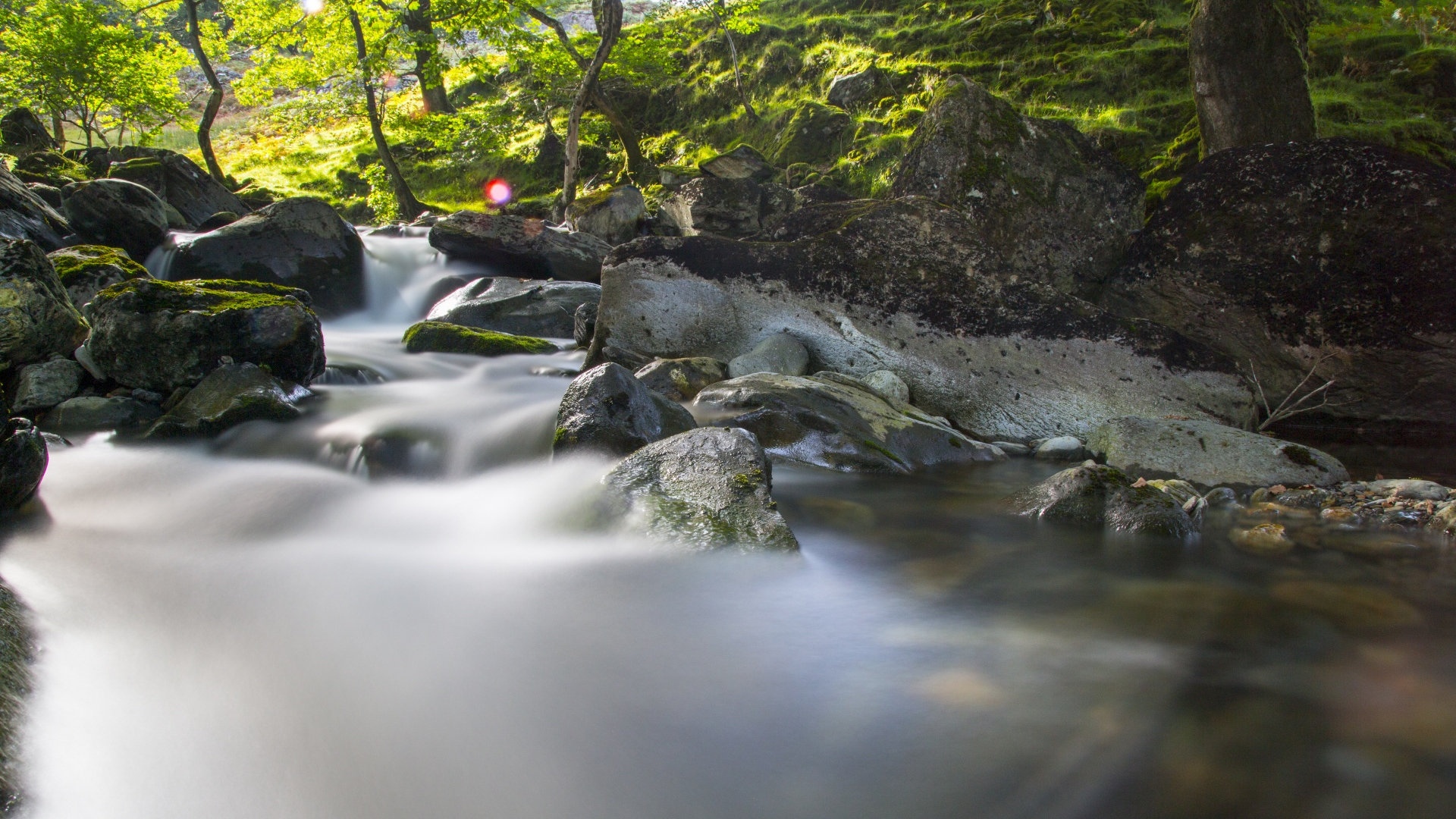 涓涓溪流,高清图片,电脑桌面-壁纸族