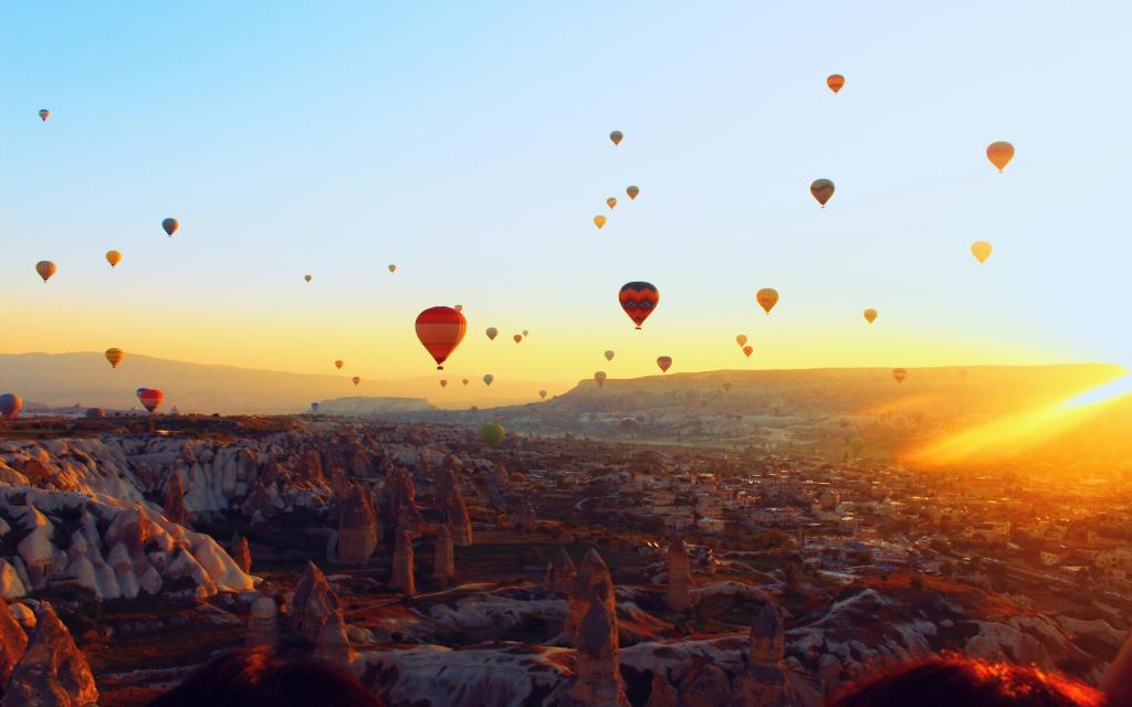 热气球超美风景