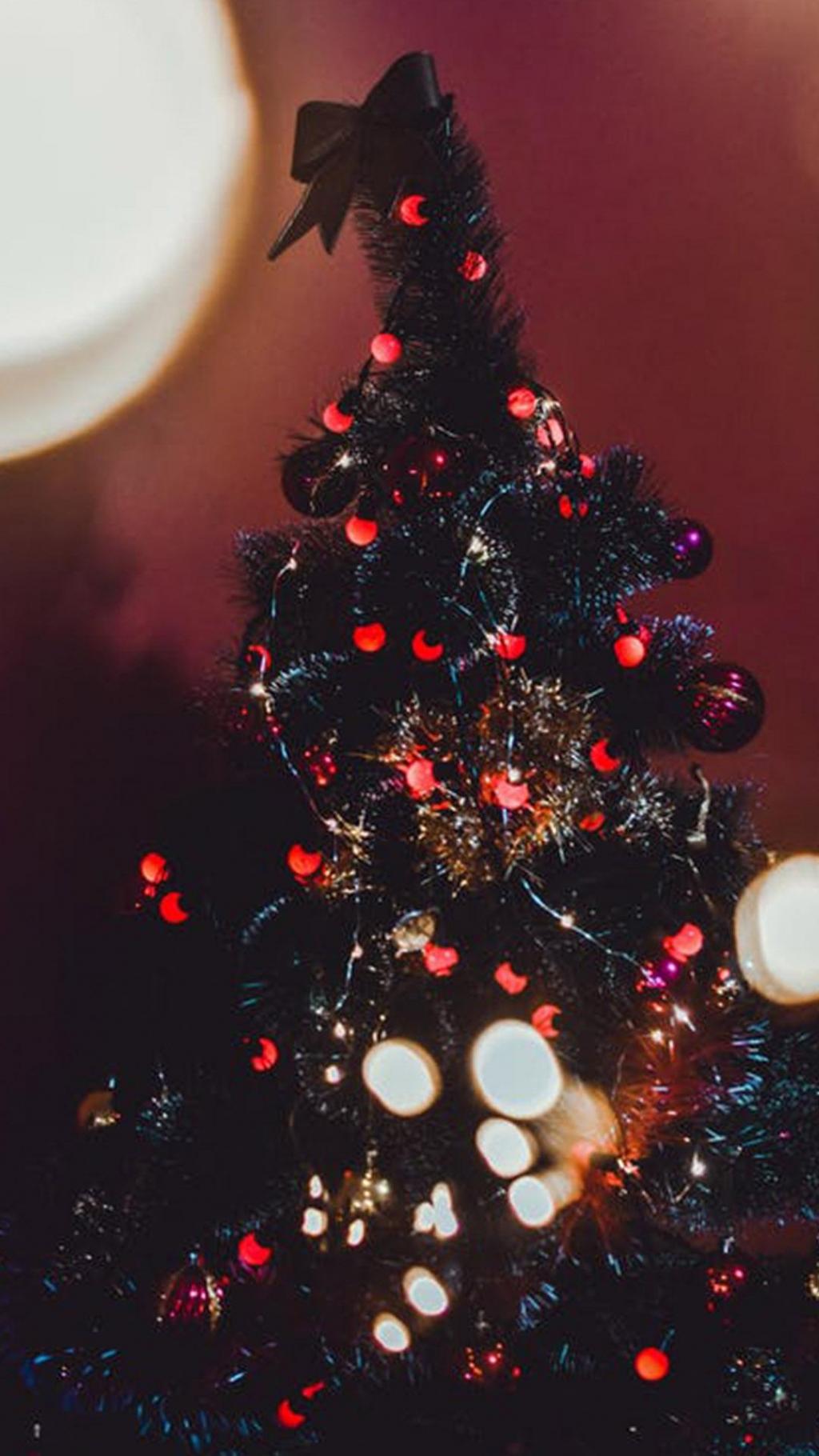 西方圣诞节的圣诞树