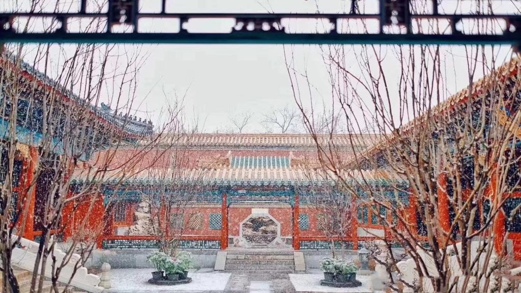 故宫雪景唯美写真