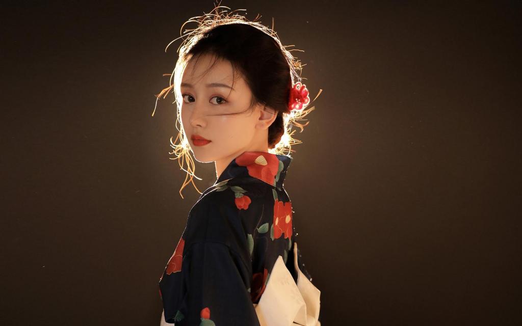 知性美女日系和服唯美写真