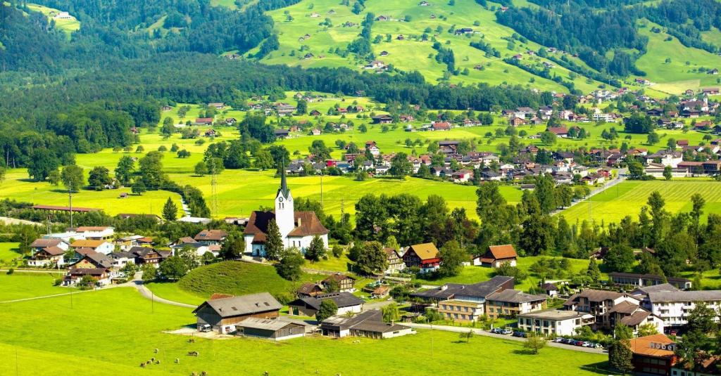 瑞士施皮茨小城