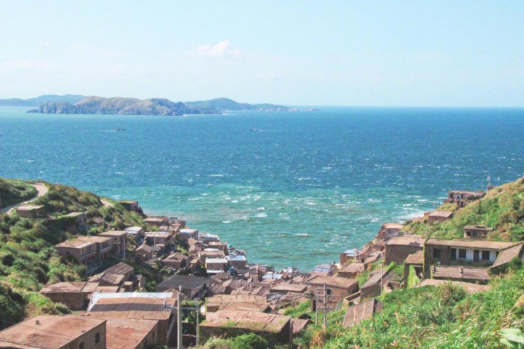 东极岛清新秀丽自然风光