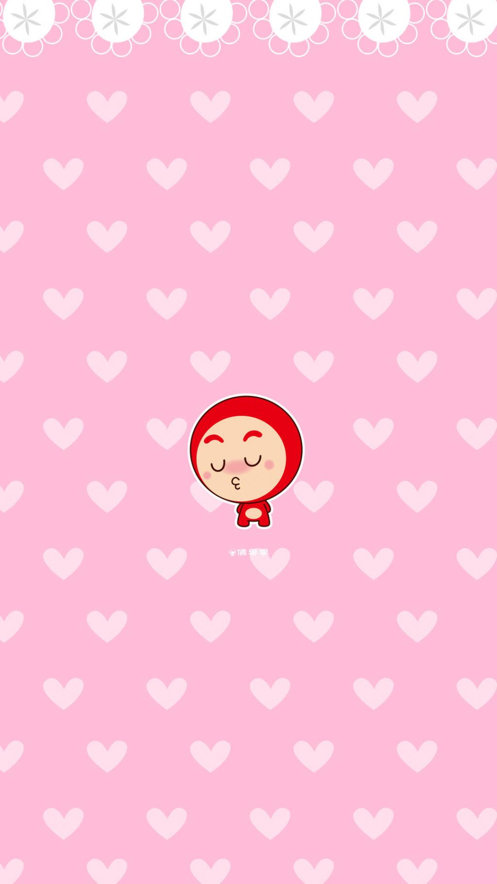 佛果果可爱背景手机壁纸 第一辑