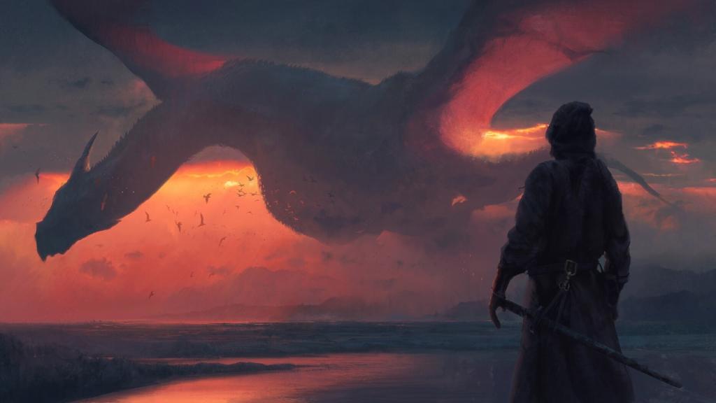 霸气的西方巨龙