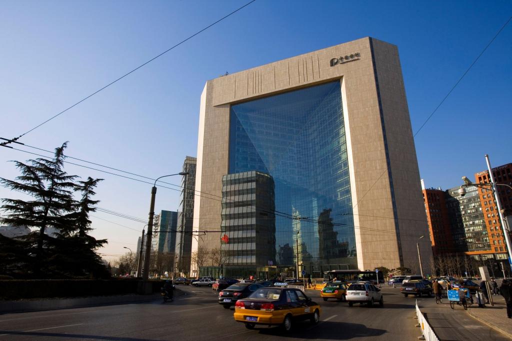 北京东二环建筑风景