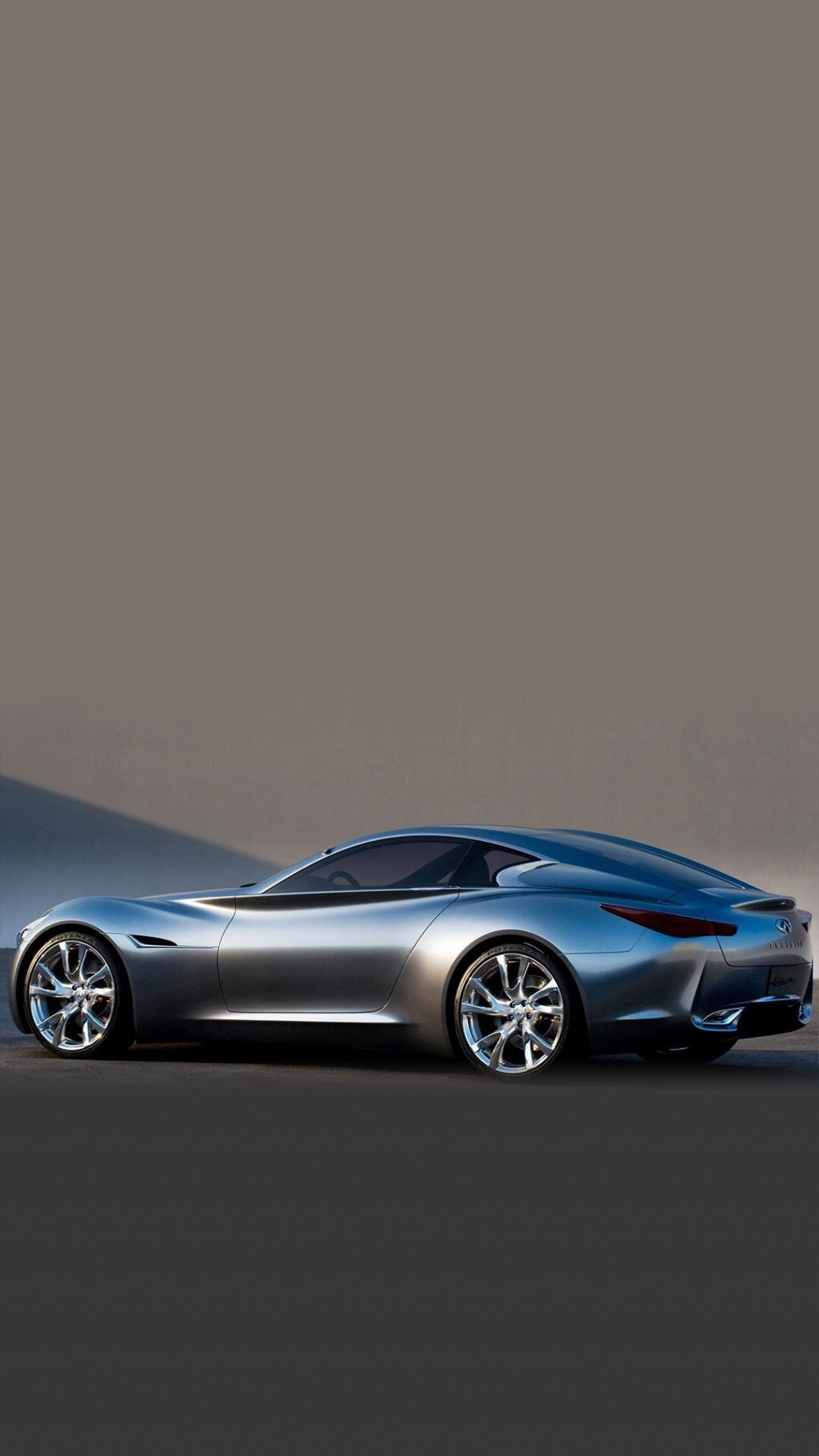 拉风银色跑车写真