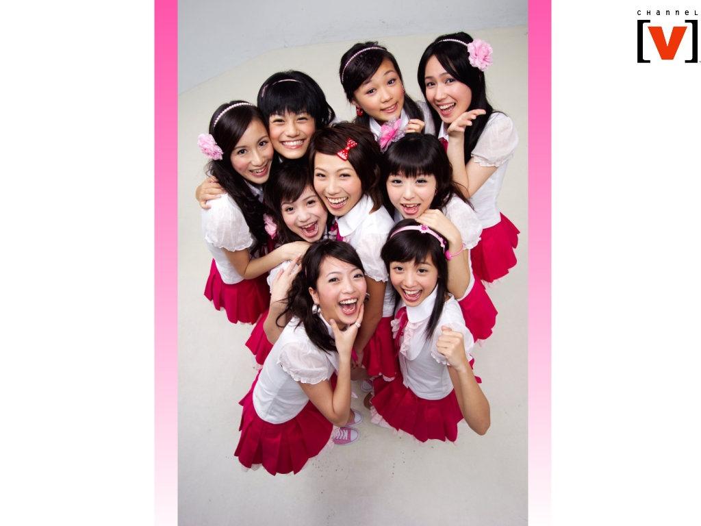 黑涩会美眉壁纸