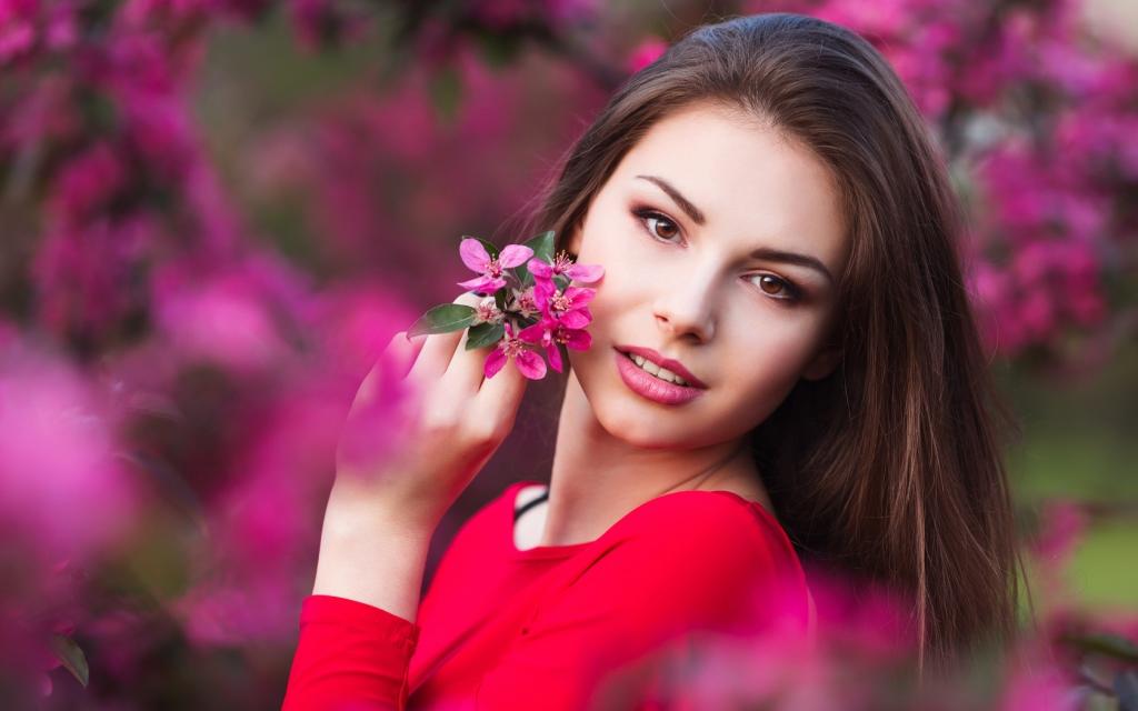 春天是一朵为你而开的花