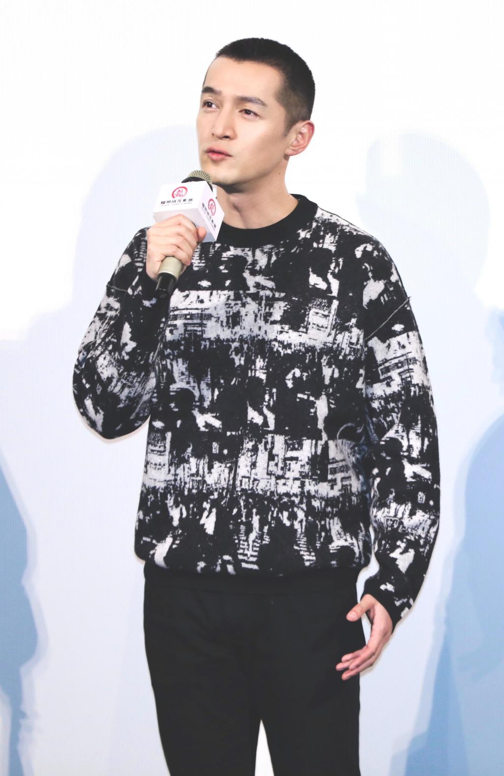 成熟型男胡歌最新时尚造型寸头