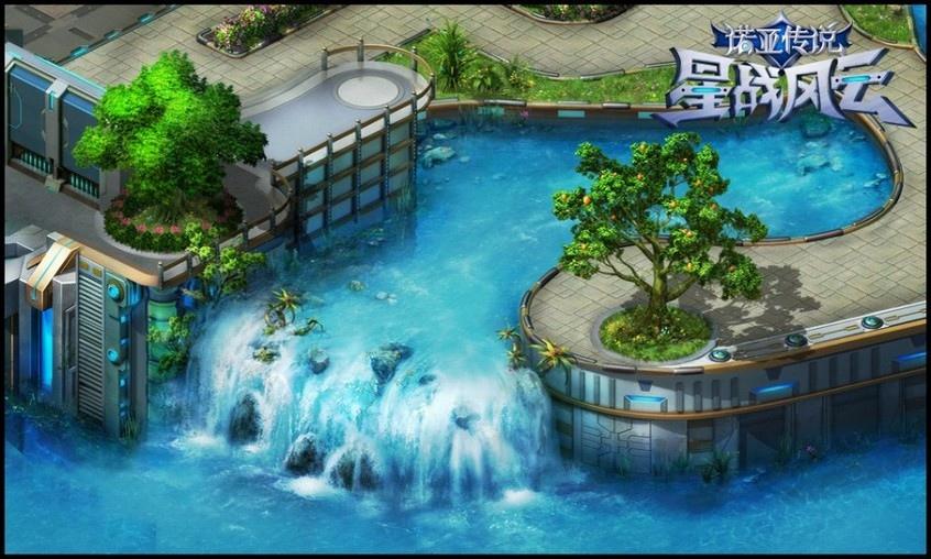 网络游戏《诺亚传说》游戏场景