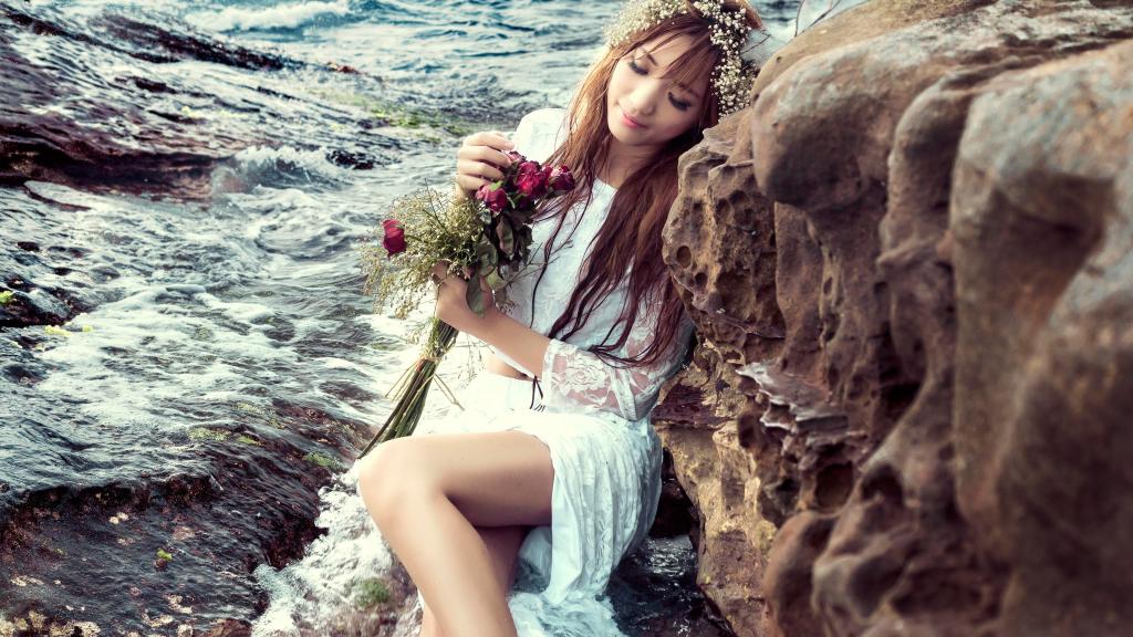 秀雅绝俗的美女