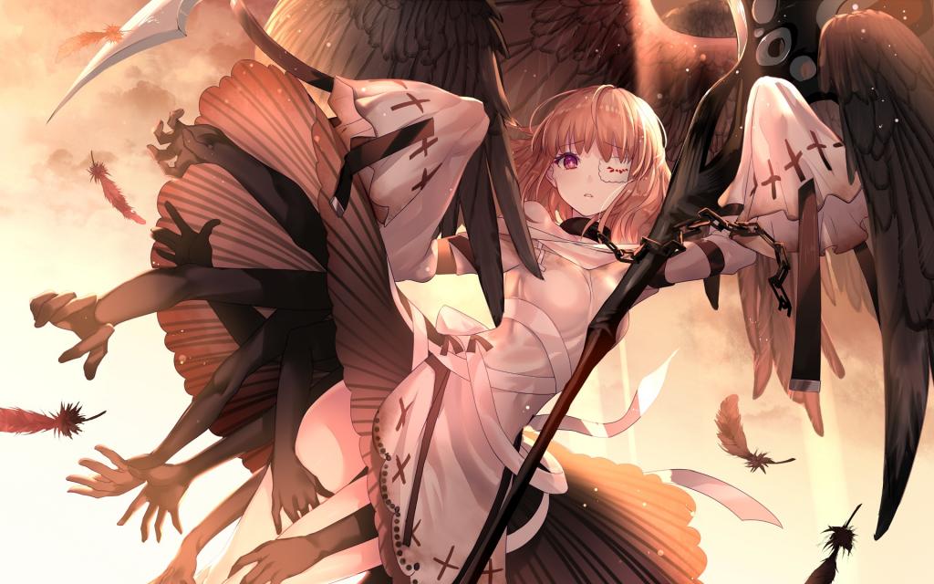 漂亮的二次元动漫少女