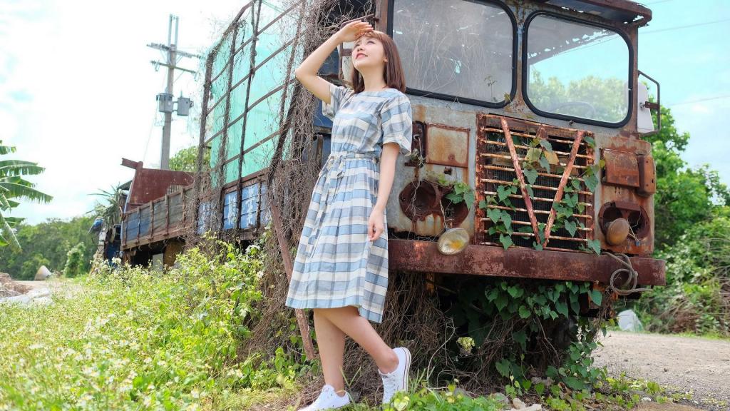 萝莉美女户外写真