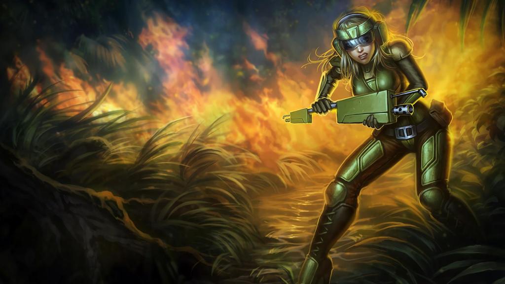 英雄联盟光辉女郎皮肤系列