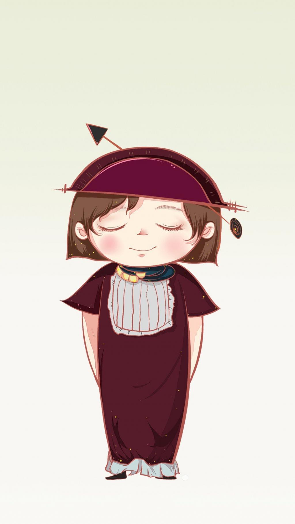 可爱卡通星座人物