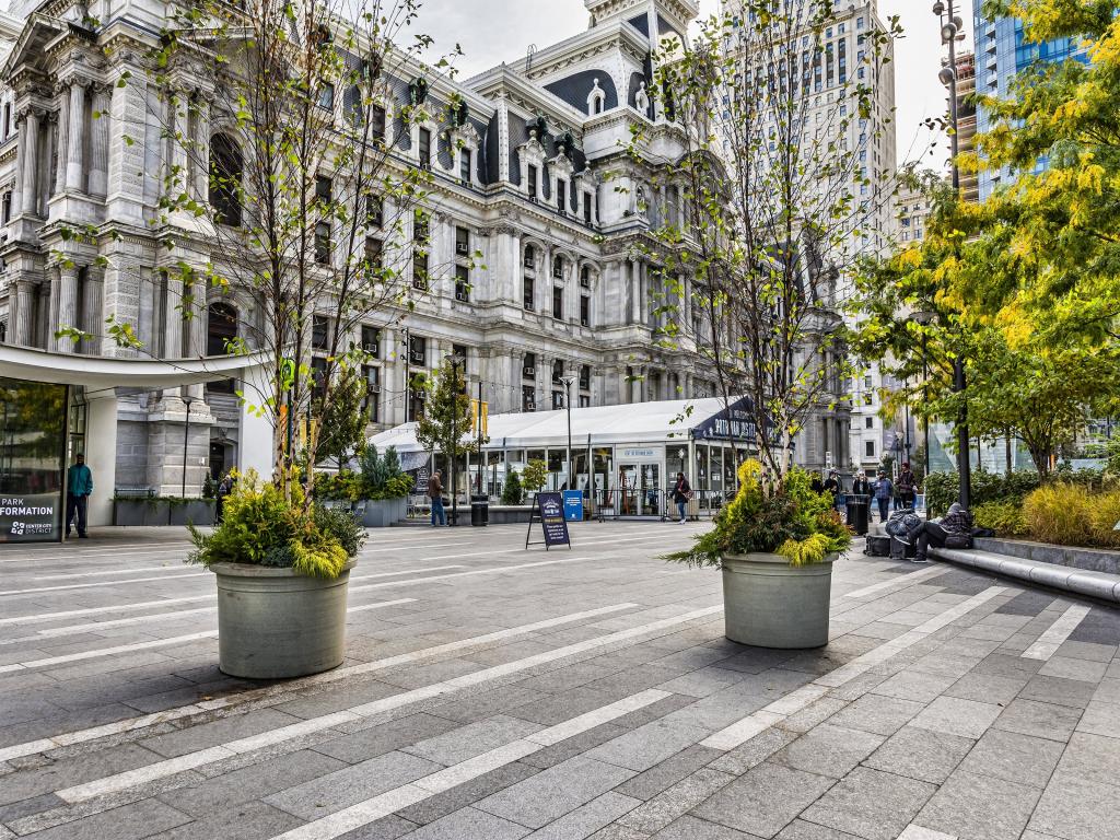 绿意盎然的费城