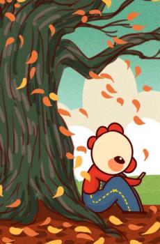 冯早早治愈系卡通插画-8