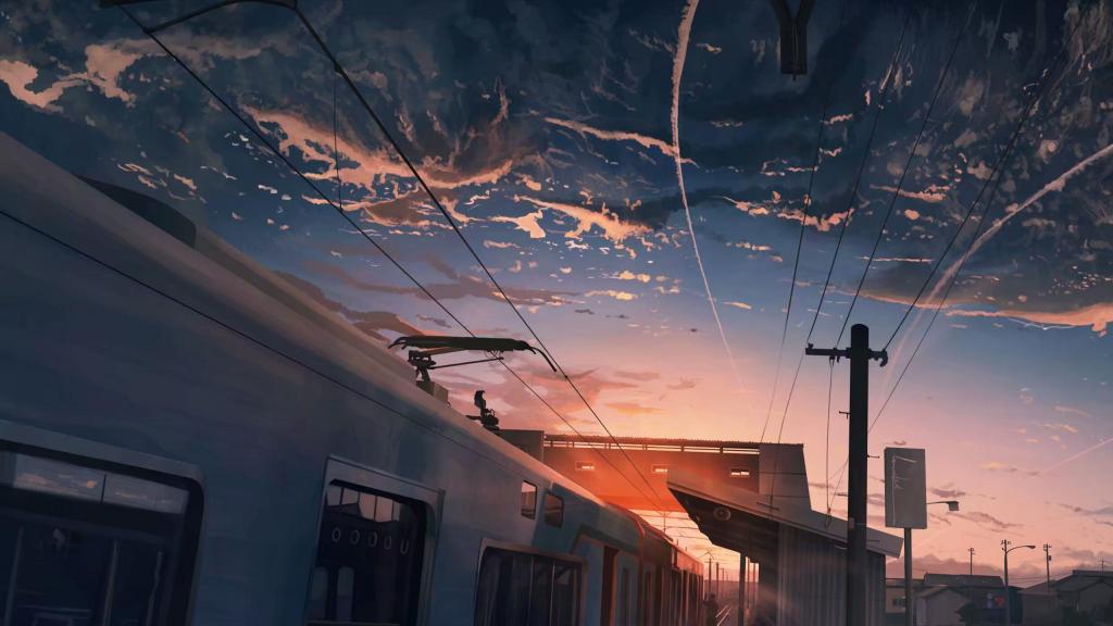 精美的二次元动漫场景