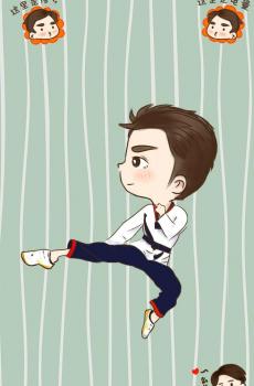 陈翔个性帅气卡通手机锁屏壁纸-4