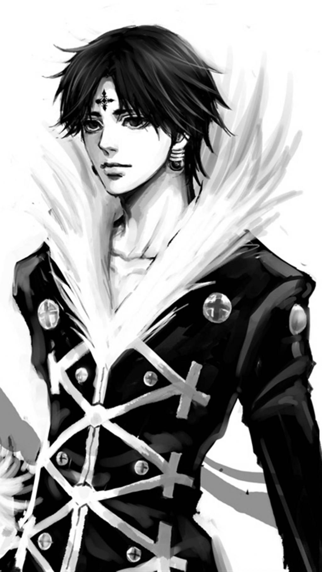 全职猎人帅哥插画