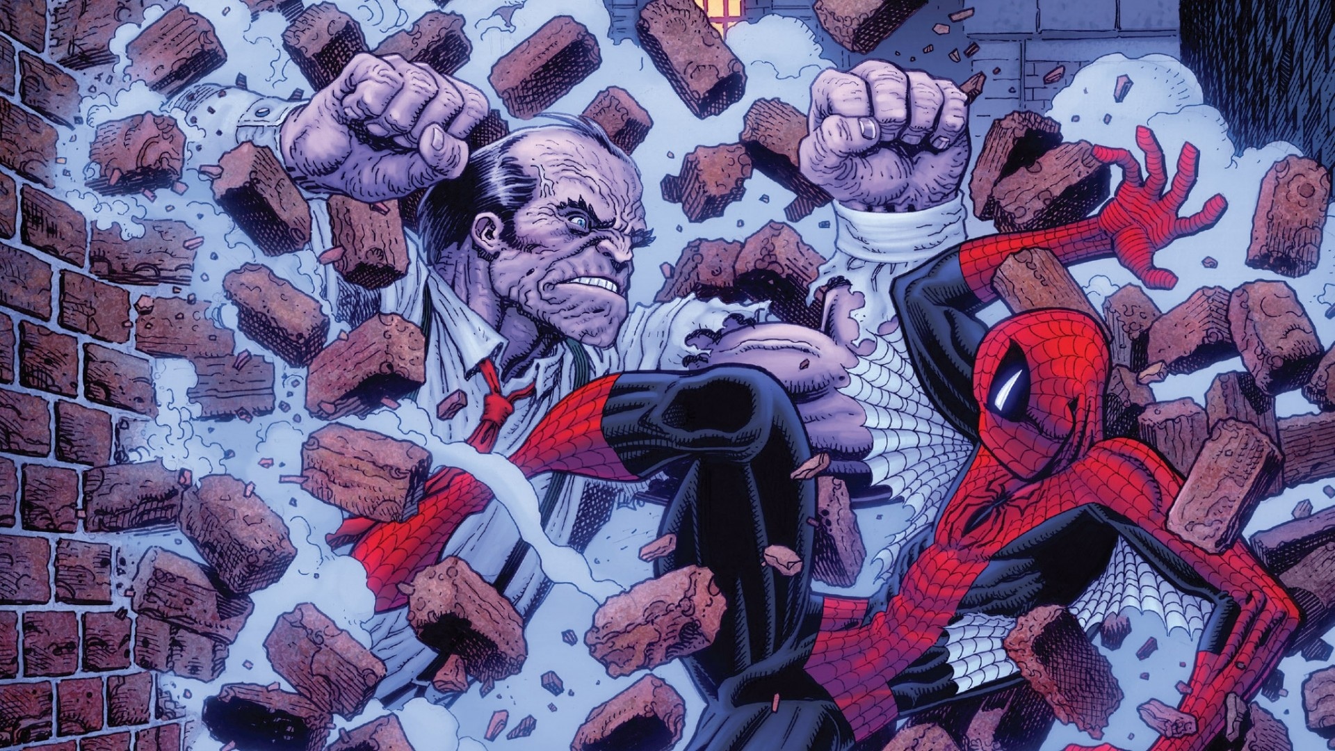 漫威《蜘蛛侠》平行宇宙,高清图片,电脑桌面-壁纸族
