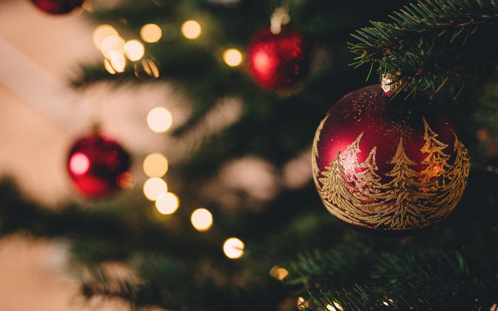 圣诞树创意静物写真