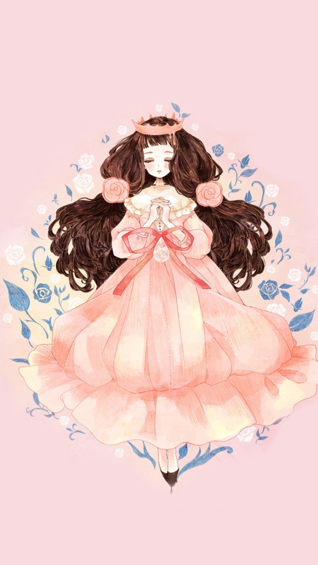 唯美二次元文艺美女