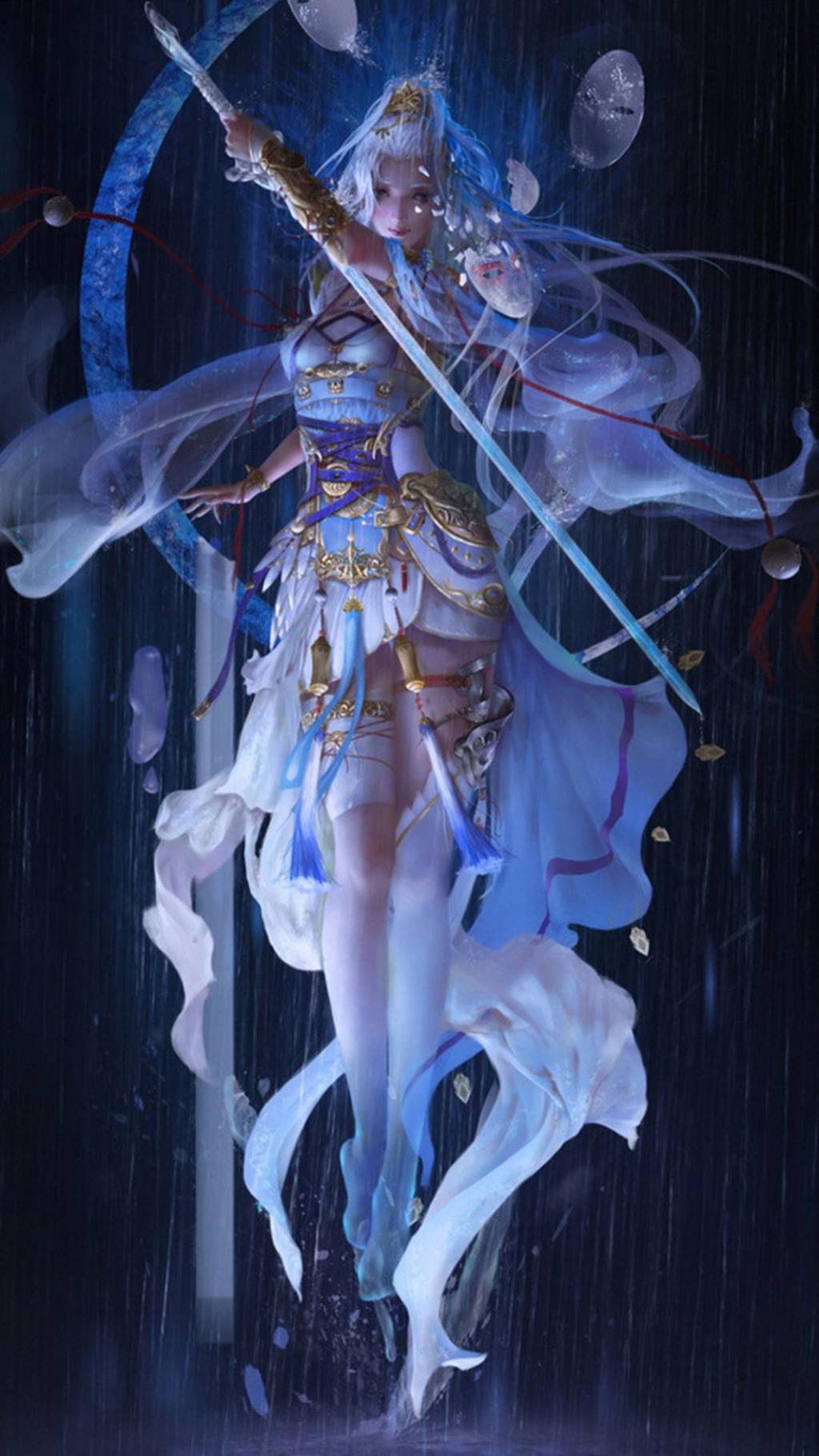 大长腿小姐姐游戏原画