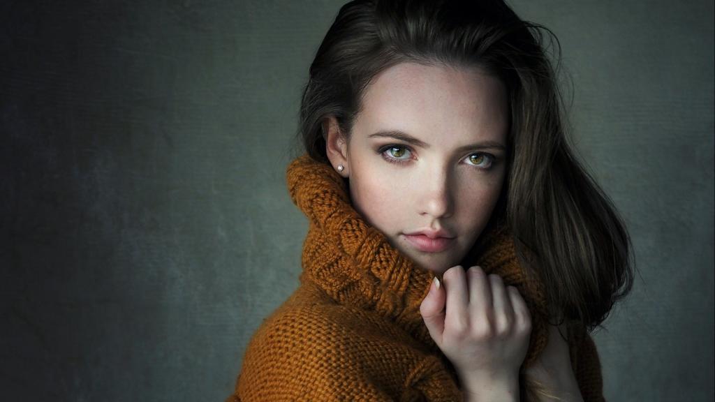 欧美街头的时尚女人