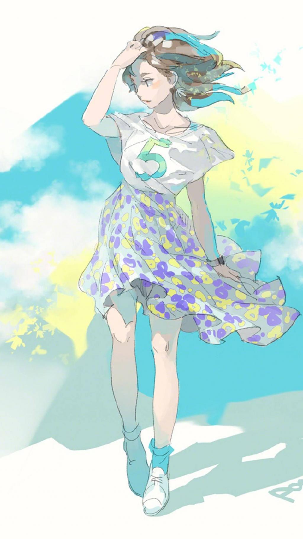 二次元唯美插画