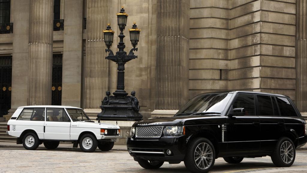 帅气路虎揽胜汽车