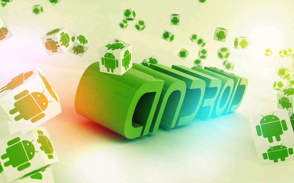 创意安卓标志小绿人