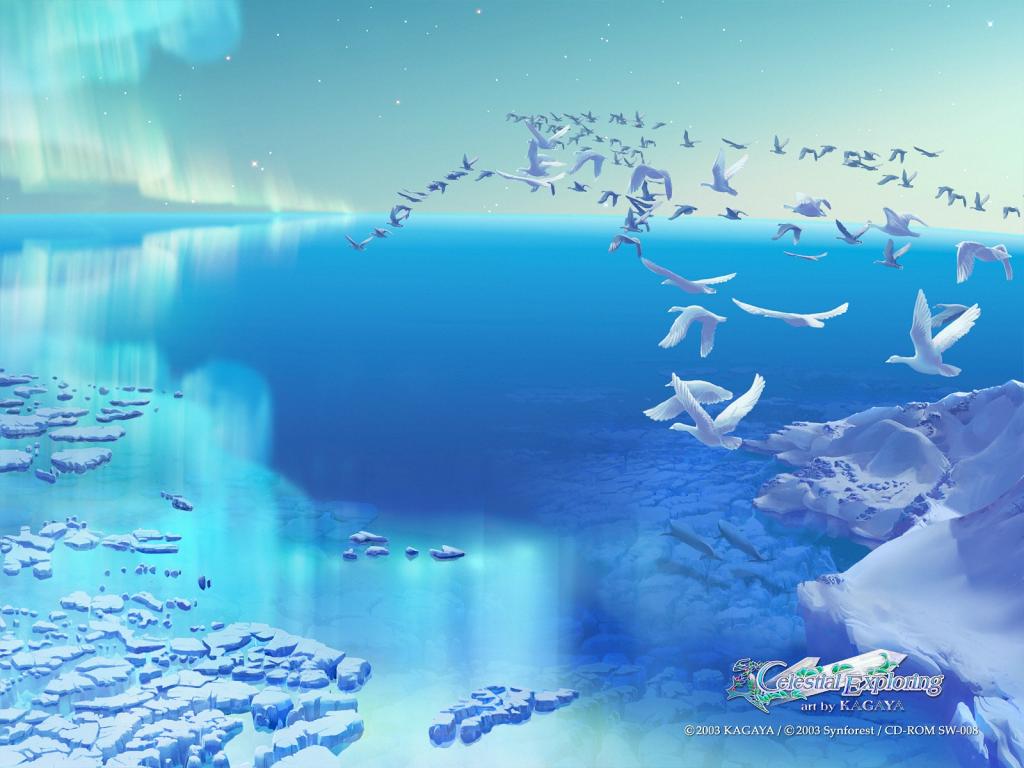 梦幻唯美插画美景