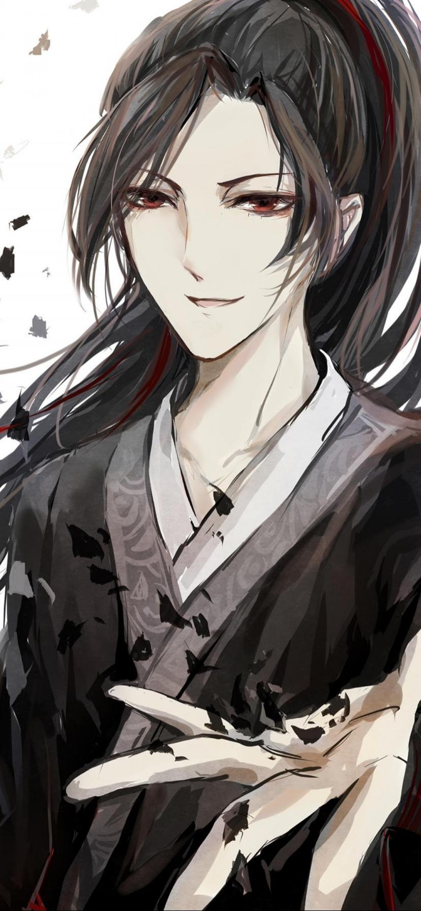 俊美的古风美男插画