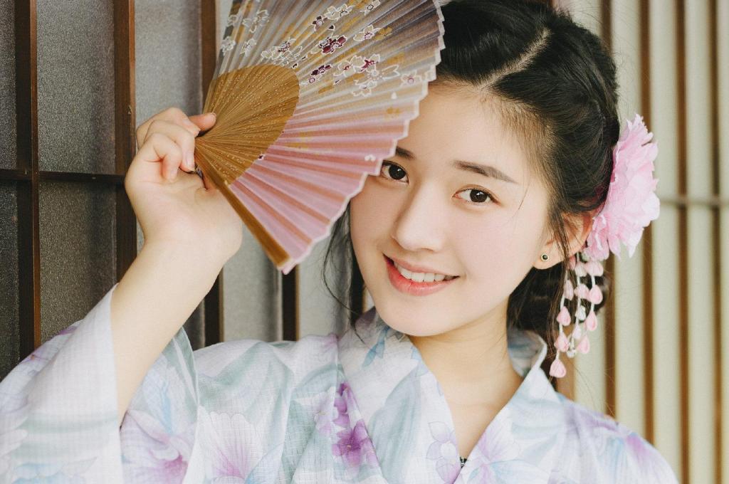 赵露思甜美少女风日系和服写真