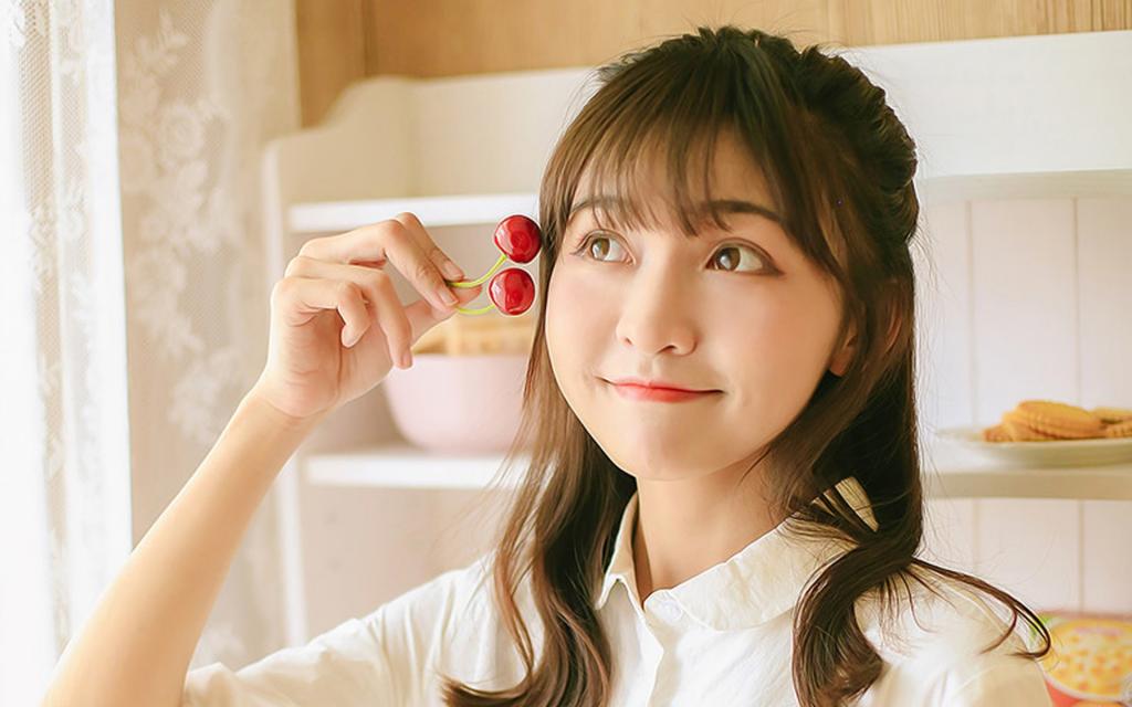 温柔娴静的气质美女