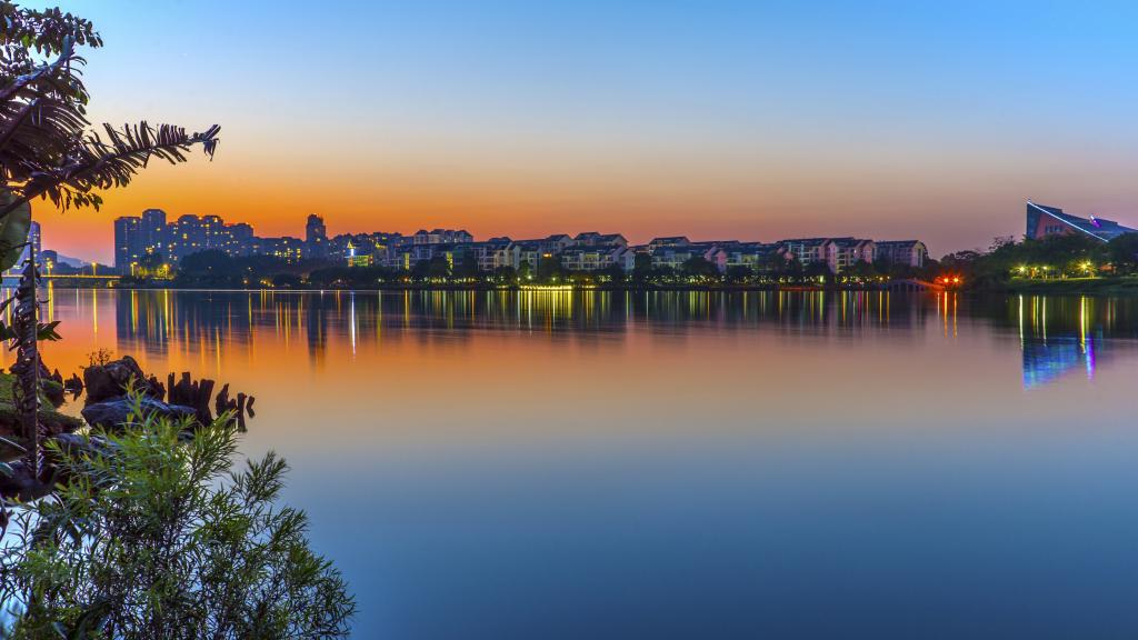 广东东莞松山湖风光
