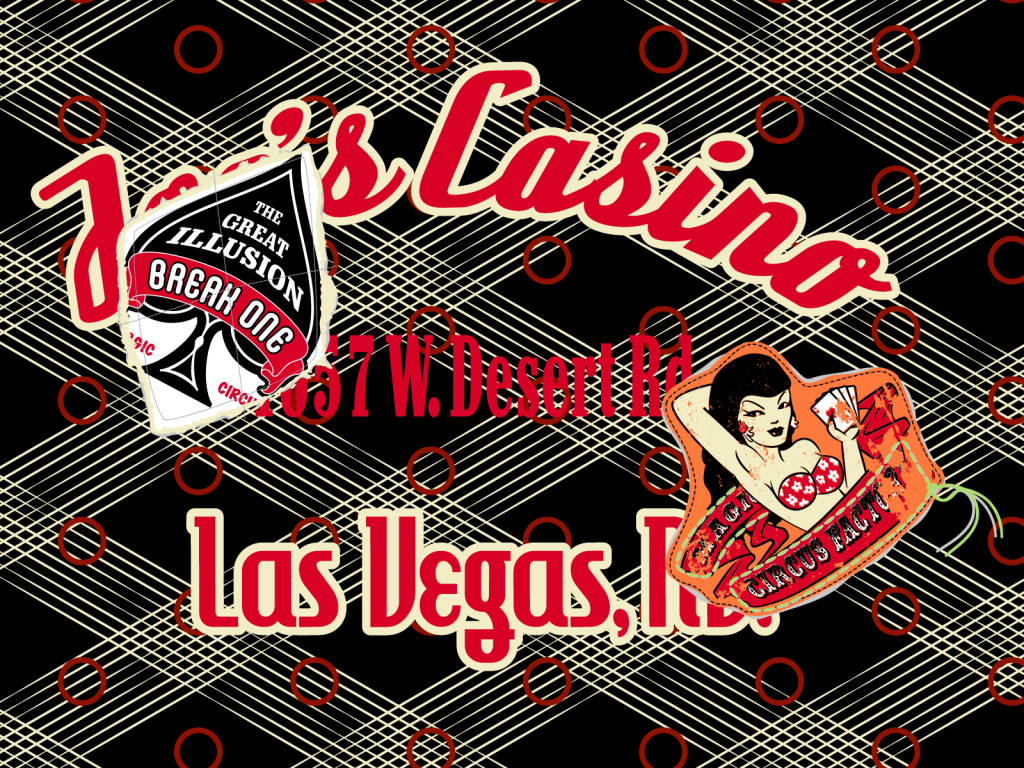 矢量潮流扑克设计