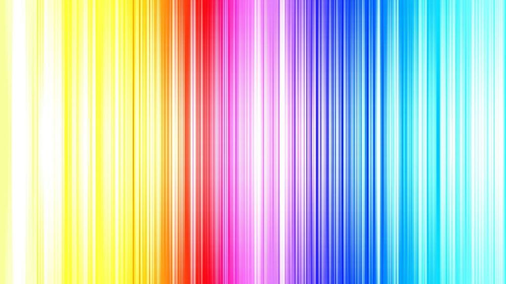 绚丽的彩虹条纹,高清图片,电脑桌面-壁纸族
