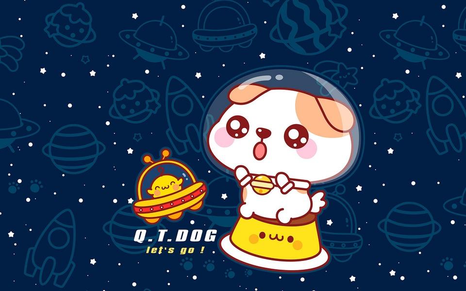 卡通秋田环游世界